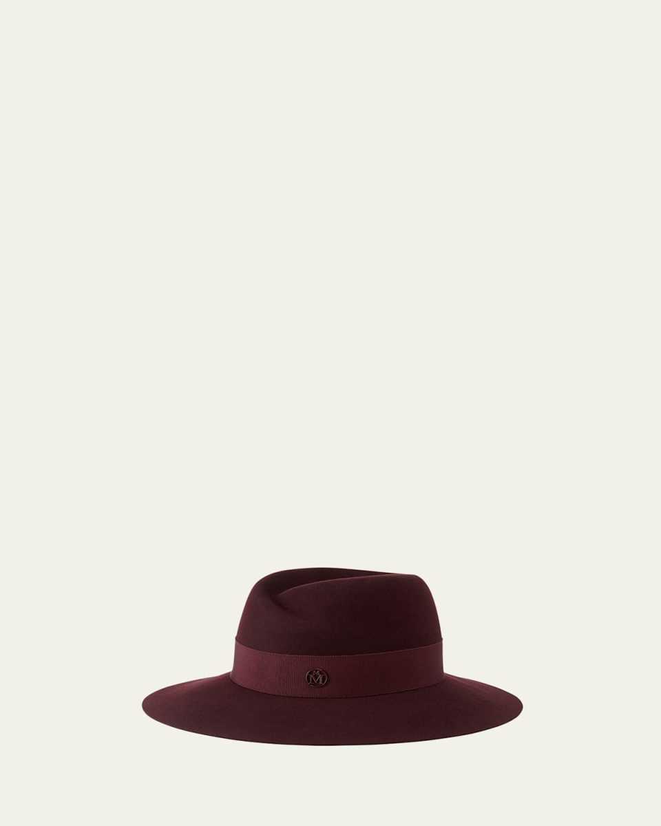 Virginie Waterproof Wool Felt Fedora Hat